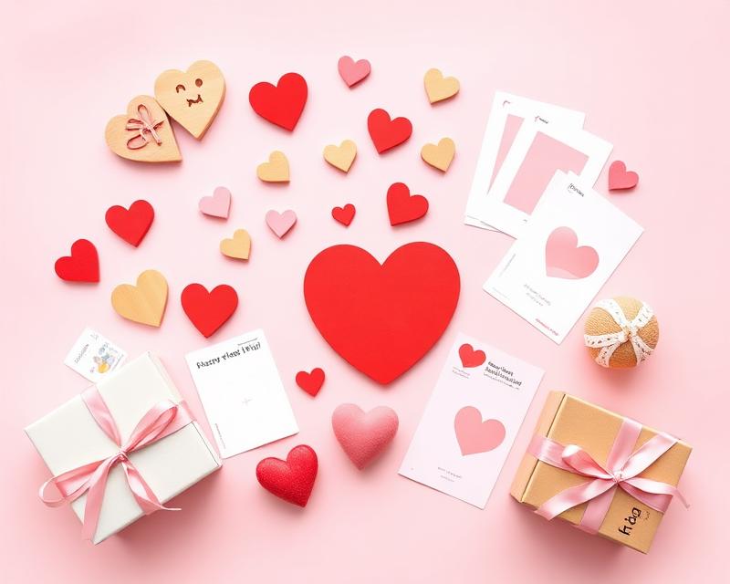 Valentine's themed developmental play kit for children